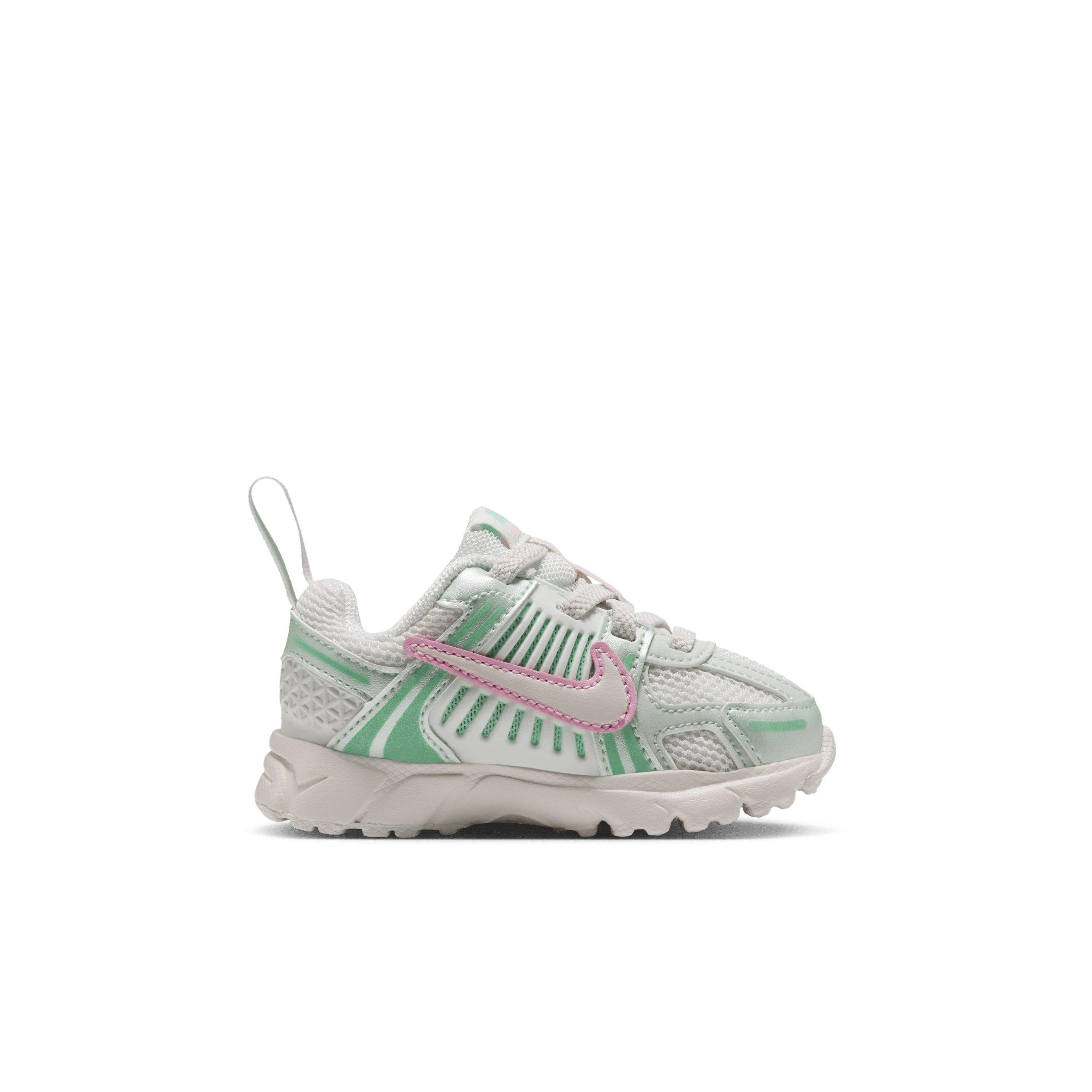 Nike Vomero 5 "Sail/Pink Foam/Arctic Green/Sail" Infant Girls' Shoe - SAIL/PINK/GREEN/SAIL